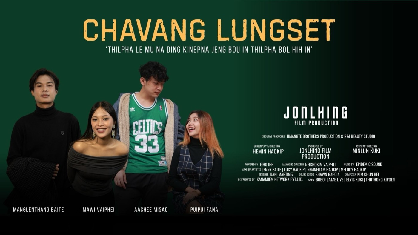 Cast and artwork of the Kuki feature film Chavang Lungset